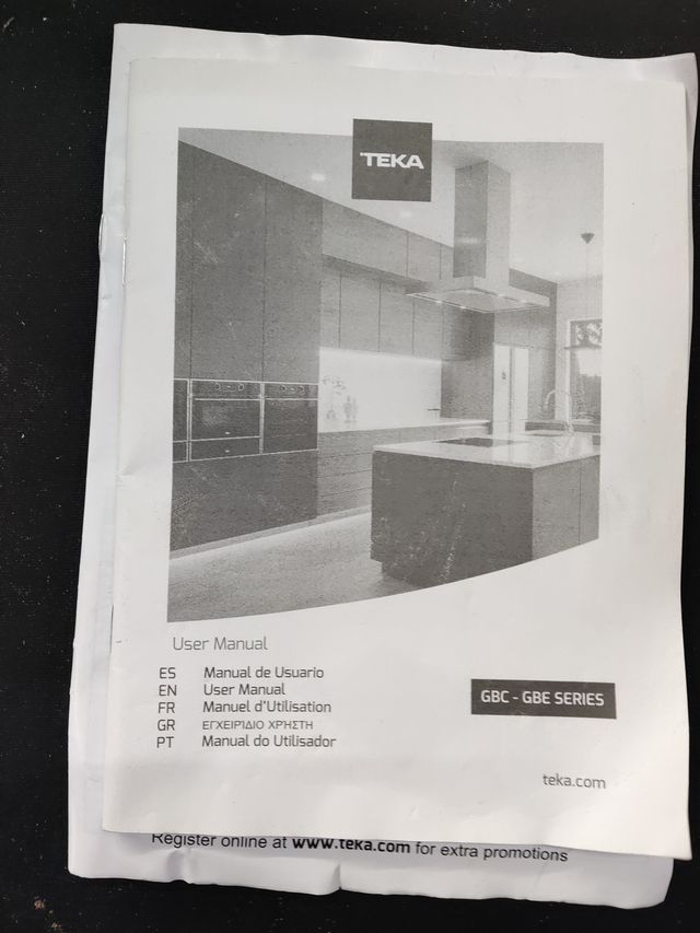 TEKA Placa de Gas 60 cm,Modelo GBC 64003