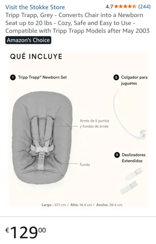 Pack completo Trona Stokke Tripp Trapp
