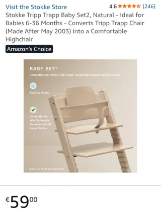 Pack completo Trona Stokke Tripp Trapp