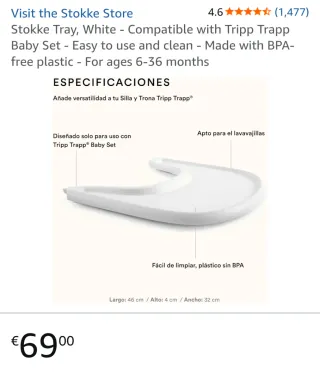 Pack completo Trona Stokke Tripp Trapp