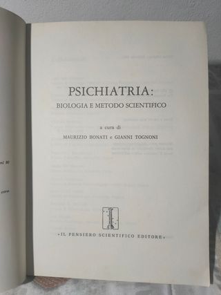 Psichiatria: biologia e metodo scientifico