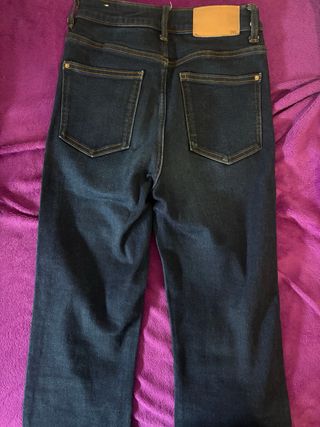 Pantalón vaquero Zara Mujer Talla 36