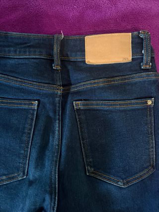 Pantalón vaquero Zara Mujer Talla 36