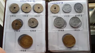 50 y 25 Céntimos de franco muchos años en stock