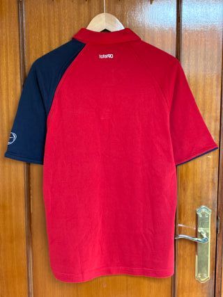 Nike Total 90 Polo Camiseta Roja y Azul