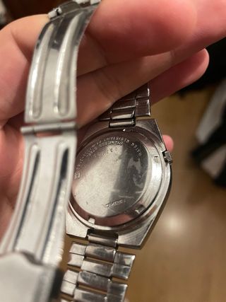 Reloj Seiko 5 Automático Negro/Plata