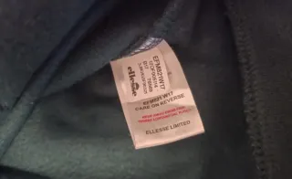 Felpa Ellesse verde con stampa