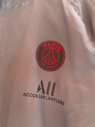 Chaqueta PSG x ALL Paris Gris Negra