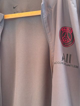 Chaqueta PSG x ALL Paris Gris Negra