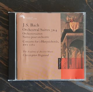 Bach: Suites Orchestrali 3 & 4 Hogwood