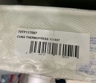 Colchón para bebé + Cuna de regalo