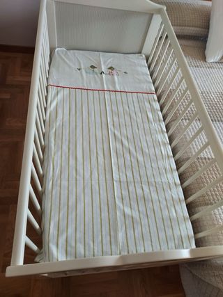 Colchón para bebé + Cuna de regalo