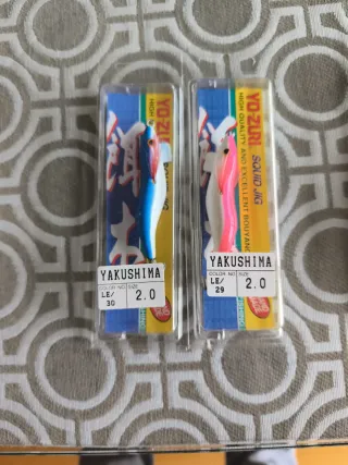 Lote de egis YO-ZURI,MADE IN JAPAN!!