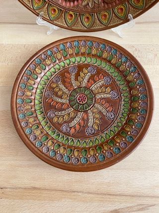 2 Piatti decorativi Ceramiche del Convento Aracena