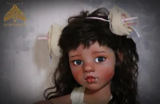 Muñeca Götz customizada "Kiara"