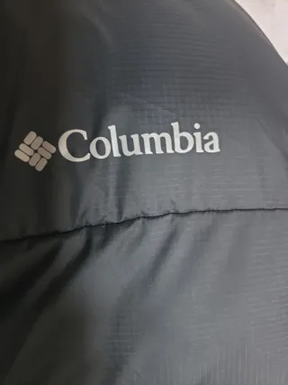 Abrigo plumífero Columbia Negro Talla S