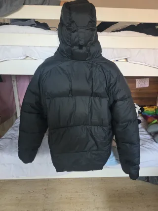 Abrigo plumífero Columbia Negro Talla S