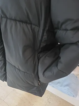 Abrigo plumífero Columbia Negro Talla S