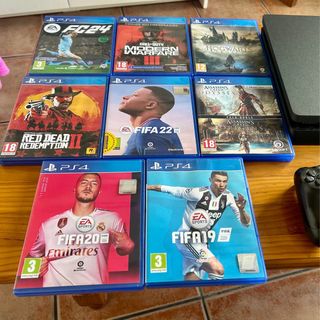 PS4 1TB + 2 Controller + 9 Giochi + Cuffie