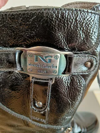 Botas charol Nero Giardini talla 38