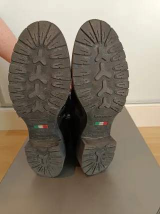 Botas charol Nero Giardini talla 38