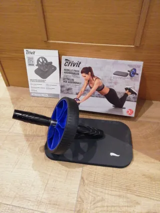 Rodillo Abdominales con esterilla