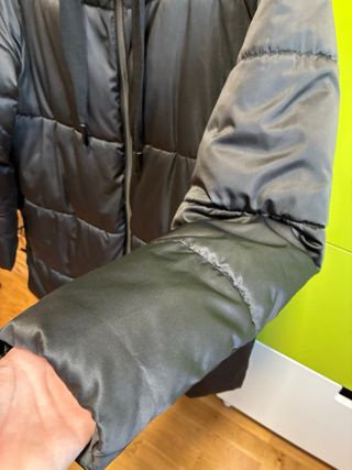 Plumífero reversible Zara XL gris