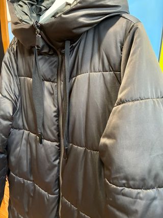 Plumífero reversible Zara XL gris