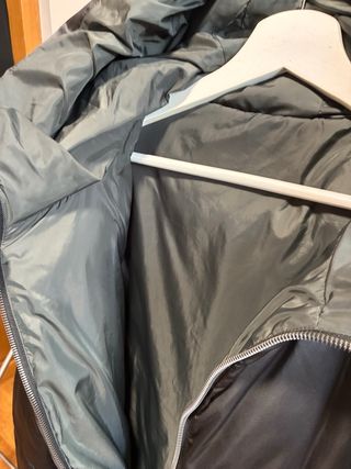 Plumífero reversible Zara XL gris