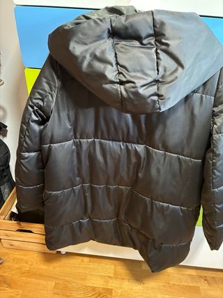 Plumífero reversible Zara XL gris