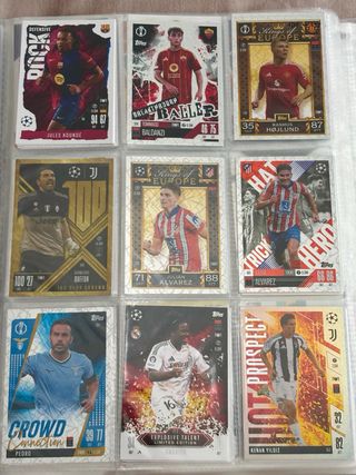 Álbum de cromos de Fútbol.