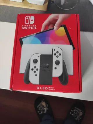 Nintendo Switch OLED Blanca