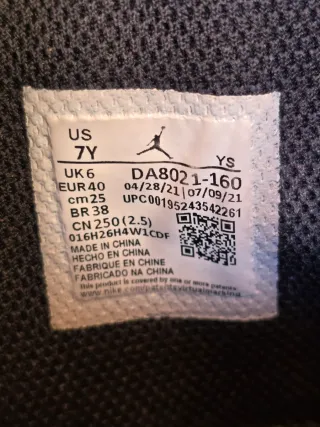 Nike Air Jordan Talla 40