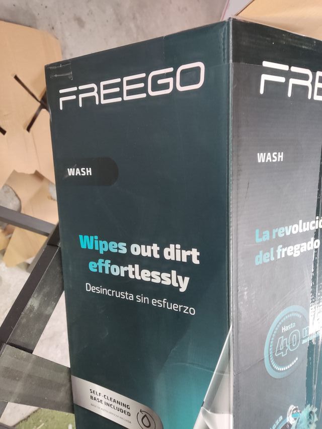 Cecotec FreeGo Wash Fregona Eléctrica 40W