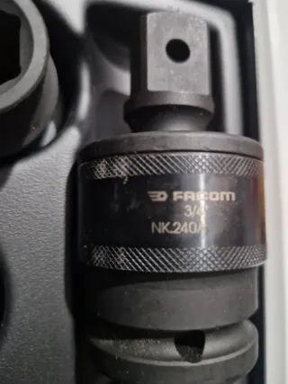 Juego Vasos Impacto FACOM 3/4 NK500E 19-42mm