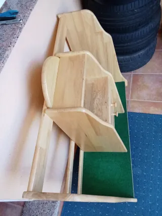 Organizador de entrada de madera