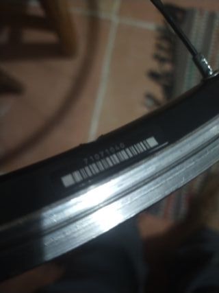 Rueda trasera 29 bicicleta carretera