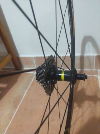 Rueda trasera 29 bicicleta carretera