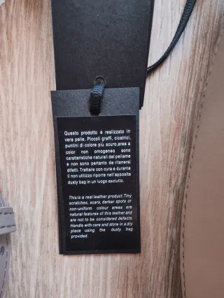 Borsa Pinko Half Moon Grigia