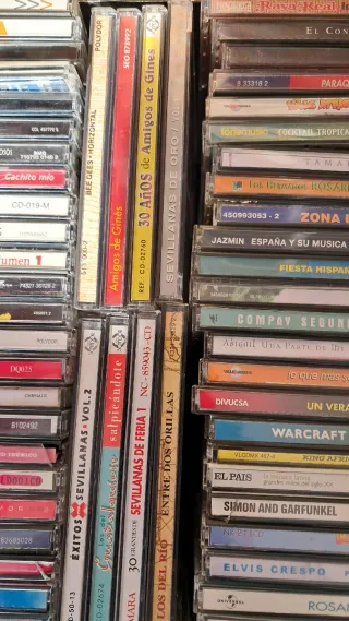 Lote de CDs Música Latina y Electrónica
