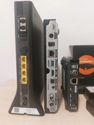 3 Routers Orange/Samsung para piezas