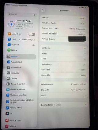 iPad Pro 11 2018 64GB