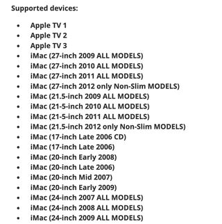 Mando a distancia Apple A1156