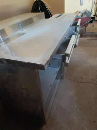 Mueble cafetero FAGOR  acero inoxidable 200 cms