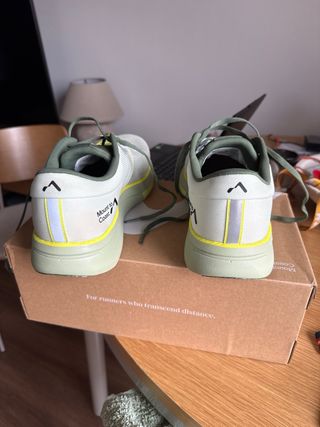 Zapatillas Correr Mount To Coast Verdes/Blancas