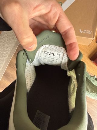 Zapatillas Correr Mount To Coast Verdes/Blancas