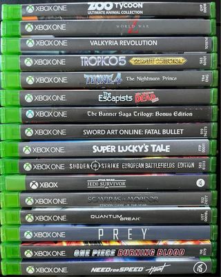 Juegos Xbox One 12€/unidad