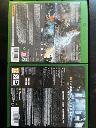 Juegos Xbox One 12€/unidad