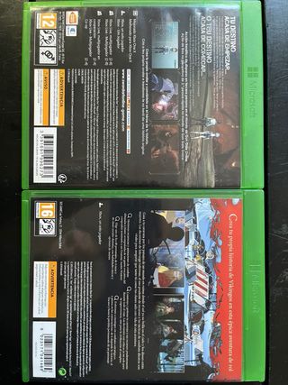 Juegos Xbox One 12€/unidad