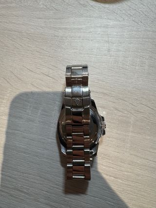 Reloj Submariner Negro y Plateado